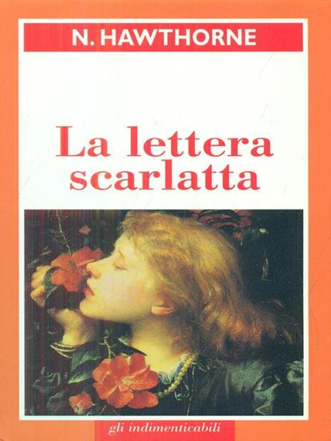 La lettera scarlatta - Nathaniel Hawthorne - copertina