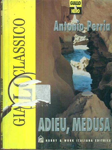 Adieu Medusa - Antonio Perria - copertina