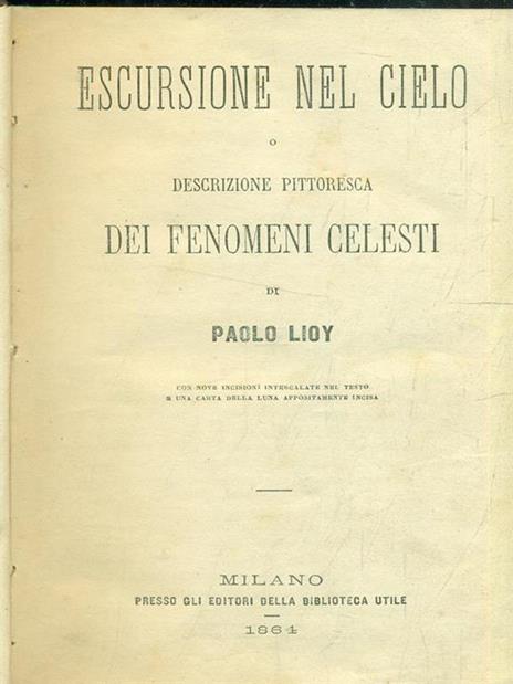 Escursione nel cielo - Paolo Lioy - 10