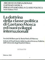 La dottrina della classe politica di Gaetano Mosca. Estratto