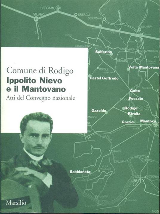 Ippolito Nievo e il mantovano. Atti del convegno nazionale - copertina