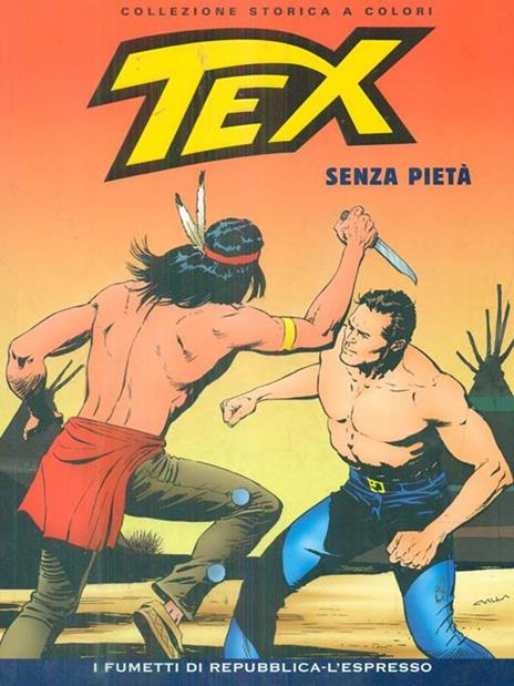 Tex senza pietà - copertina