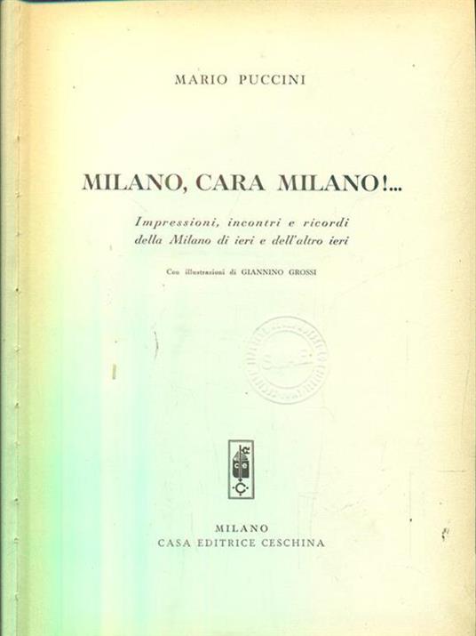 Milano cara Milano - Mario Puccini - 10