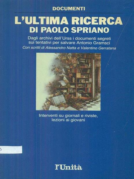 L' ultima ricerca di Paolo Spriano - 5