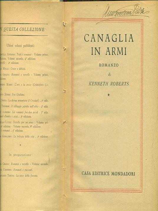 canaglia in armi - Kenneth Roberts - 6