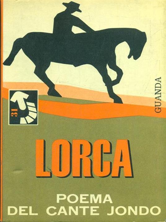 Poema del cante jondo - Federico García Lorca - copertina