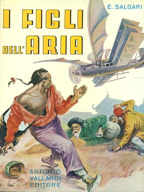 I figli dell'aria - Emilio Salgari - copertina