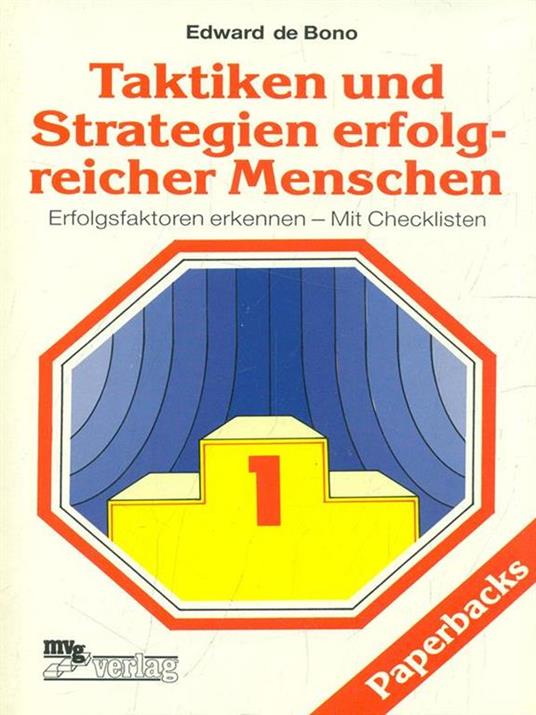 Taktiken und Strategien erfolgreicher Menschen - Edward De Bono - 10