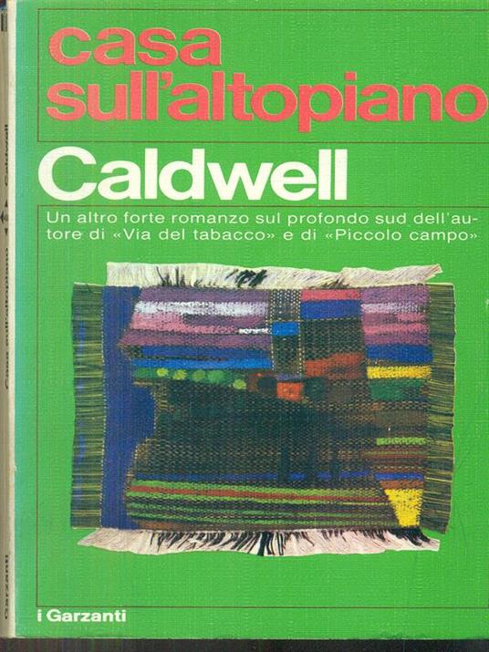 Casa sull'altopiano - Erskine Caldwell - copertina