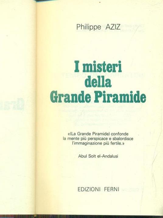 I misteri della grande piramide - Philippe Aziz - 9