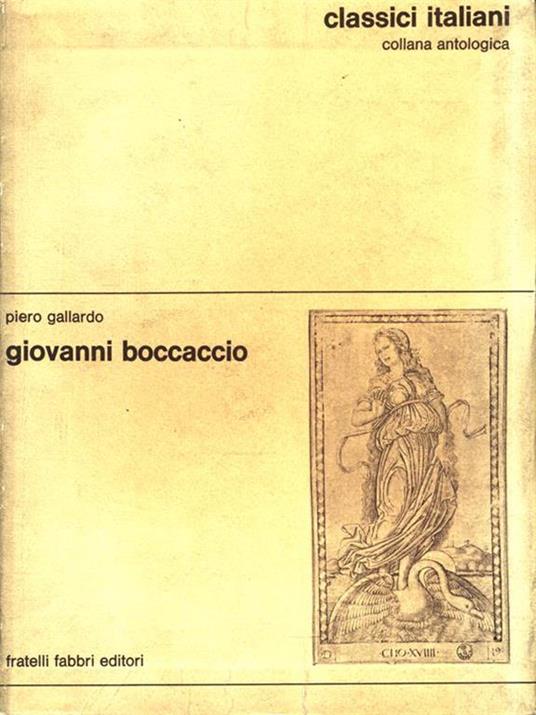 Giovanni Boccaccio - Piero Gallardo - copertina