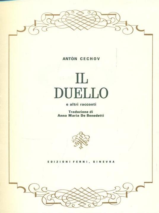 Il duello - Anton Cechov - 2