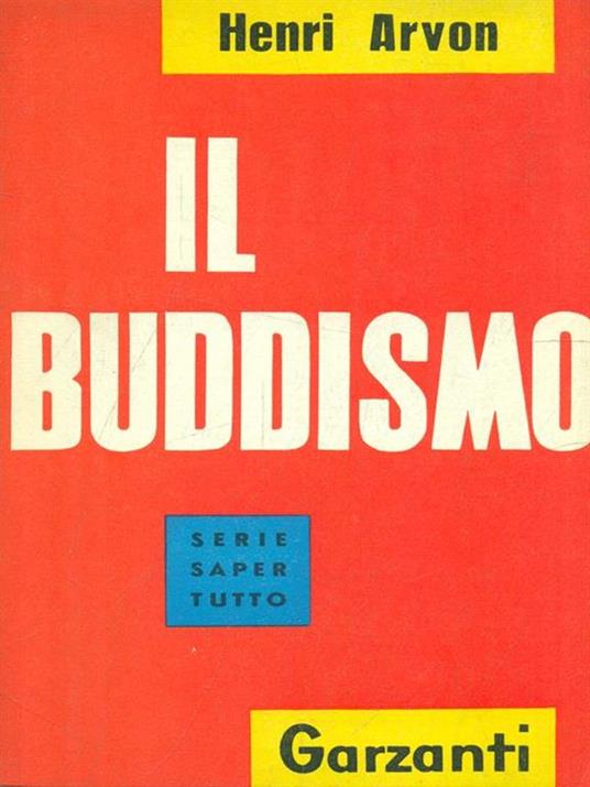 Il Buddismo - Henri Arvon - copertina