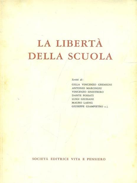 La libertà della scuola - 3