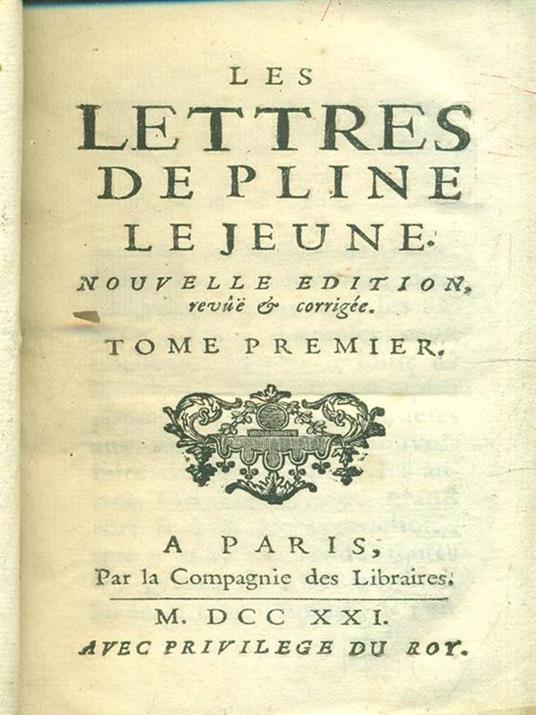Les Lettres de Pline. 3 vv - Plinio il Giovane - 6