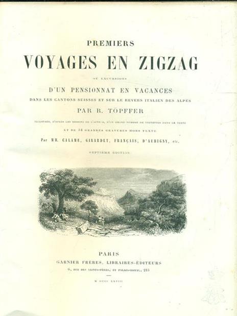 Premiers Voyages en Zigzag. 2vv - Rodolphe Töpffer - 5