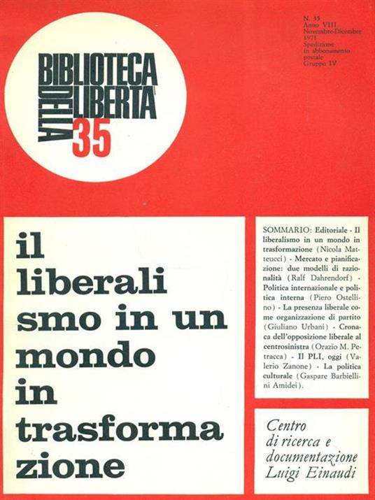 Biblioteca della libertà n. 35 - 10