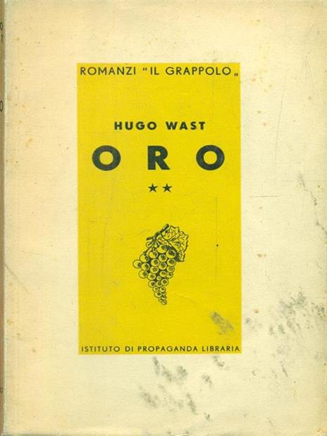 Oro II - copertina