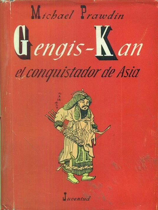 Gengis-kan - Michael Prawdin - copertina