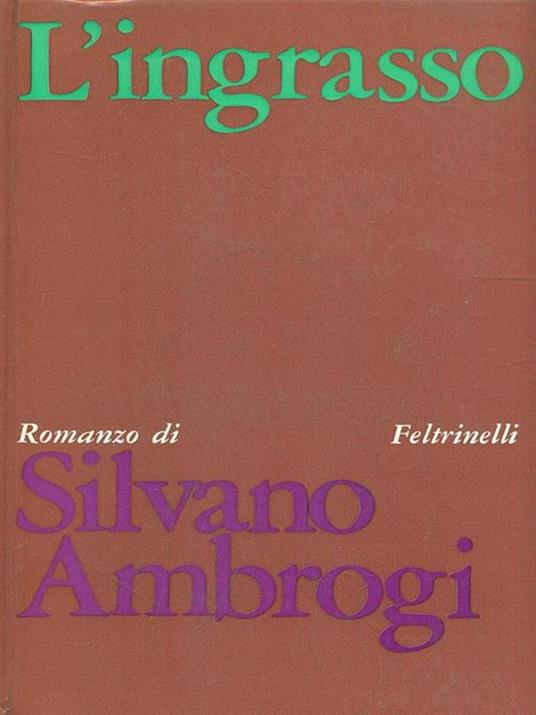 L' ingrasso - Silvano Ambrogi - copertina