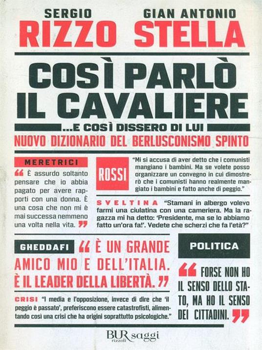 Così parlo il cavaliere - Sergio Rizzo,Gian Antonio Stella - 6