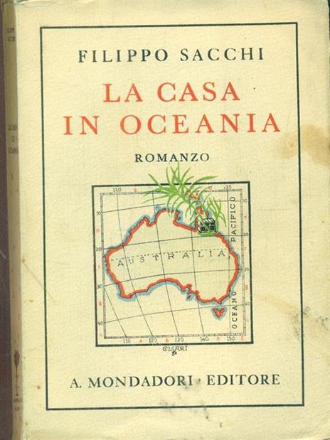 La casa in oceania - Filippo Sacchi - copertina