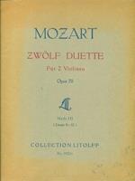 Zwolf Duette fur 2 violinen opus 70 heft III