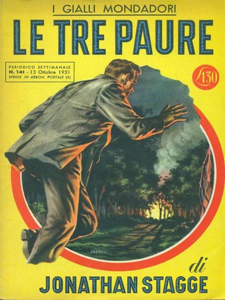 Le tre paure - Jonathan Stagge - copertina