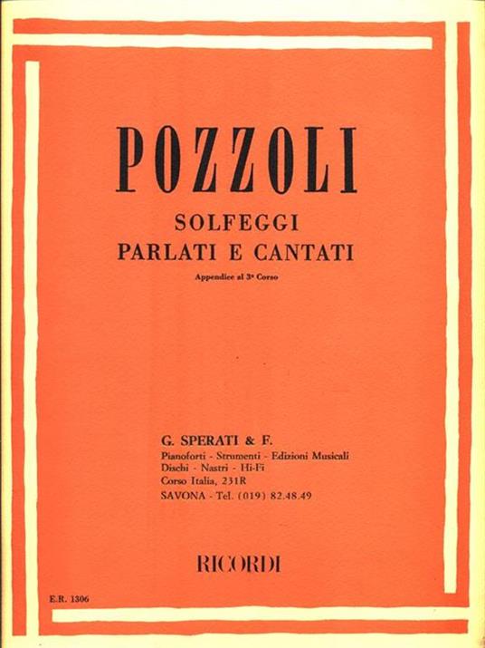 Solfeggi parlati e cantati. Appendice al 3° Corso - Ettore Pozzoli - 4