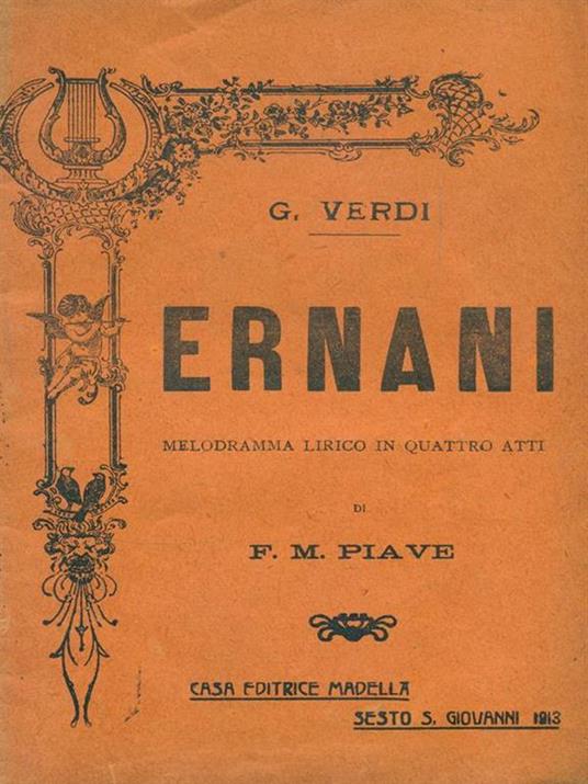 Ernani - Giuseppe Verdi - copertina