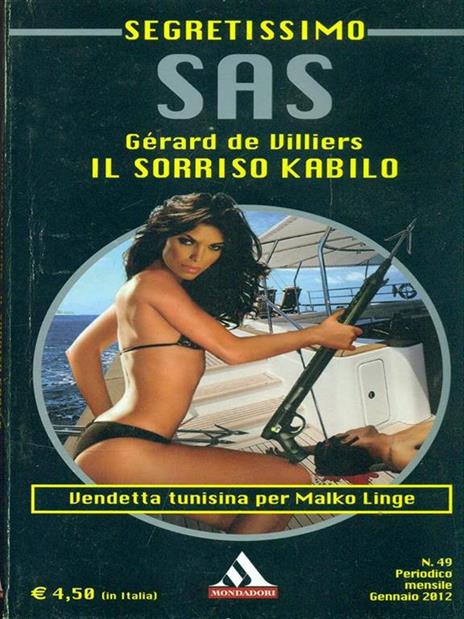 Il sorriso Kabilo - Gérard de Villiers - copertina