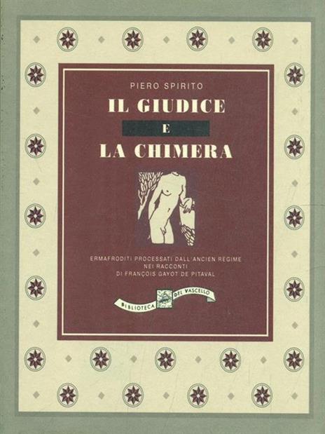 Il giudice e la chimera - Piero Spirito - copertina