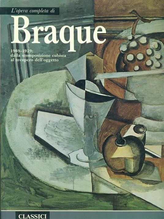 L' opera completa di Braque - Massimo Carrà,M. Valsecchi - copertina