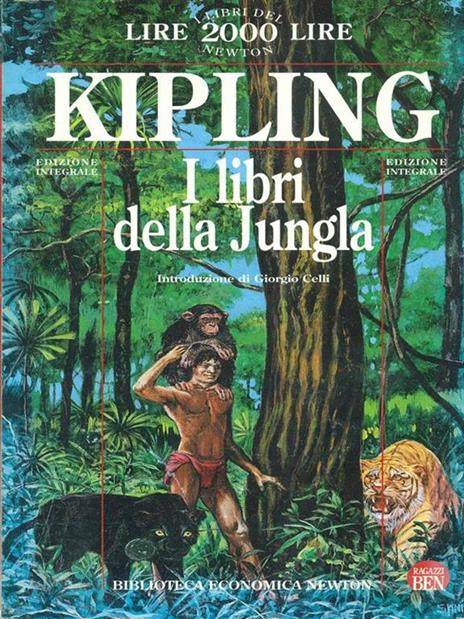 I libri della jungla - Rudyard Kipling - copertina