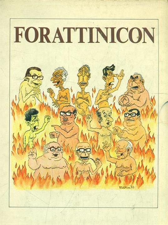 Forattinicon. 3 vv - Giorgio Forattini - copertina