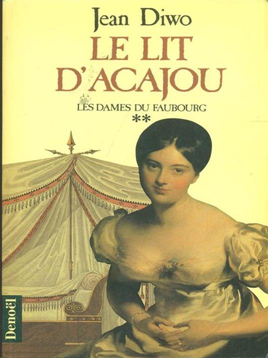 Le lit d'Acajou 2 - Jean Diwo - copertina