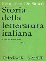 Storia della letteratura italiana. Vol. I