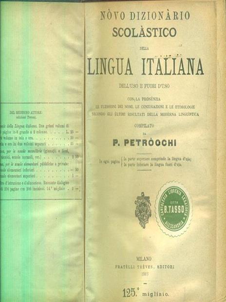 Novo dizionario scolastico della lingua italiana - Policarpo Petrocchi - 8