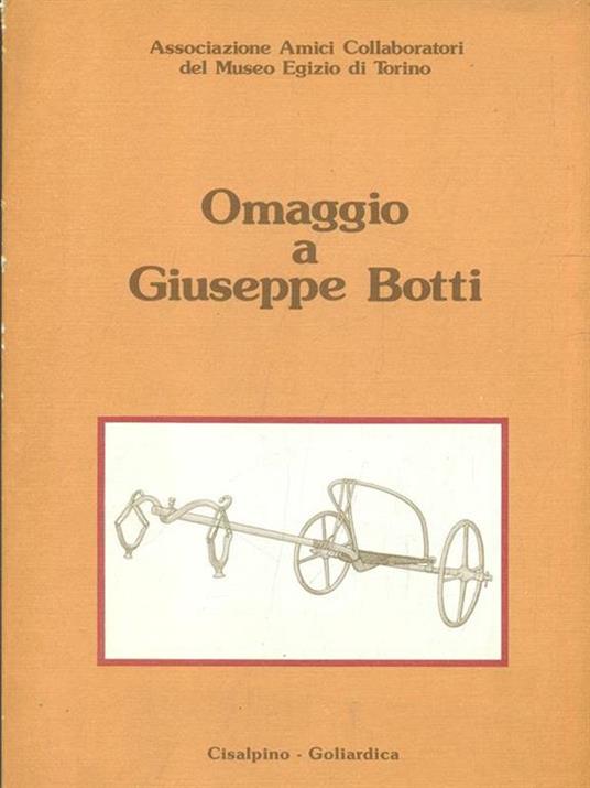 Omaggio a Giuseppe Botti - copertina