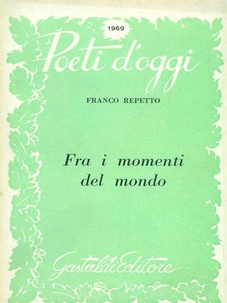 Fra i momenti del mondo - copertina