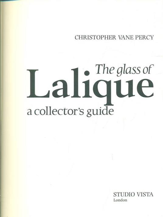 The glass of Lalique a collector's guide - 7