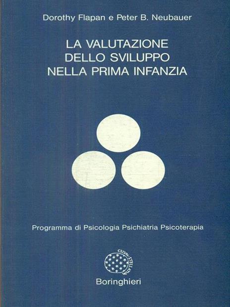 La valutazione dello sviluppo nella prima infanzia - copertina