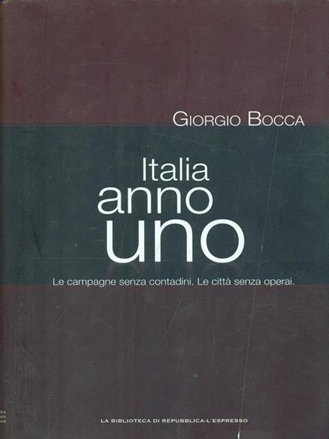 Italia anno uno - Giorgio Bocca - 7