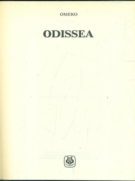 Odissea - Omero - 2