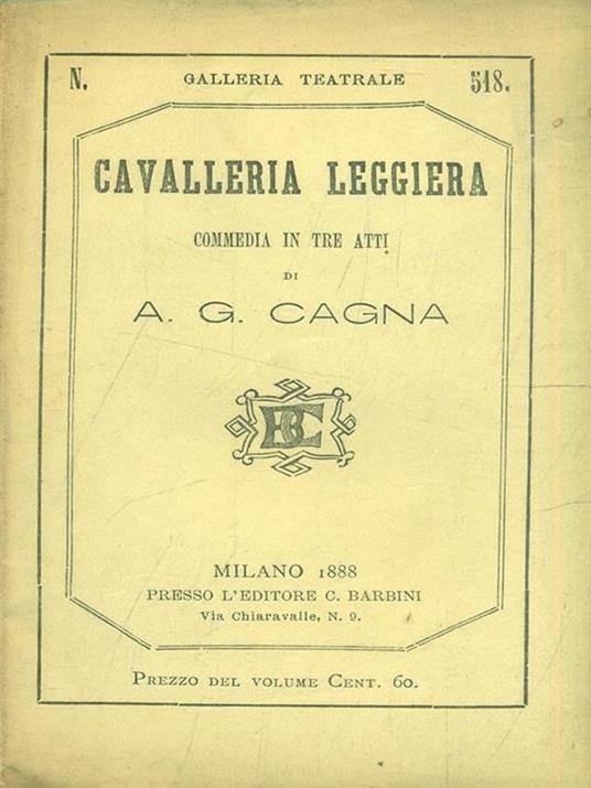 Cavalleria leggiera - Achille Giovanni Cagna - 2