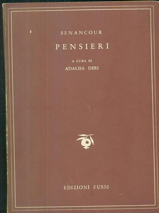 Pensieri - copertina