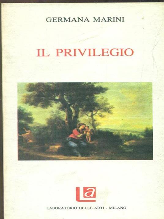 Il privilegio - Germana Marini - copertina