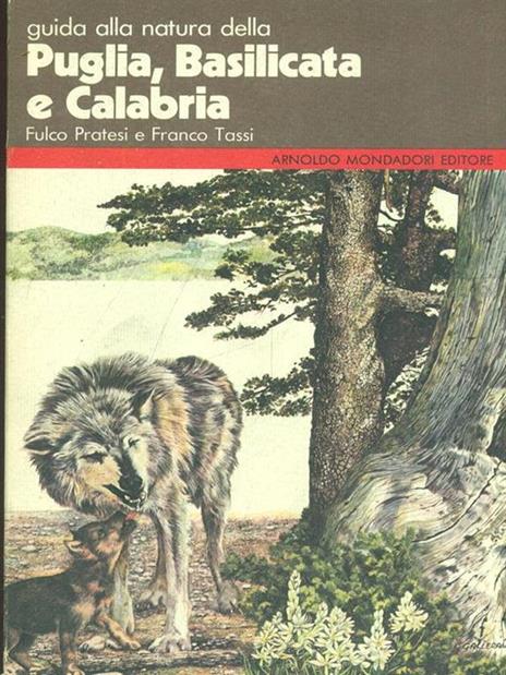 Guida alla natura della Puglia, Basilicatae Calabria - copertina