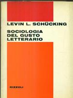 Sociologia del gusto letterario