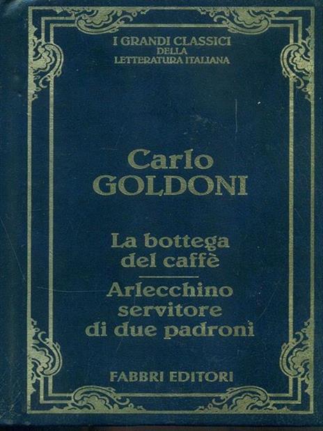 La bottega del caffé Arlecchino servitore di due padroni - Carlo Goldoni - 9